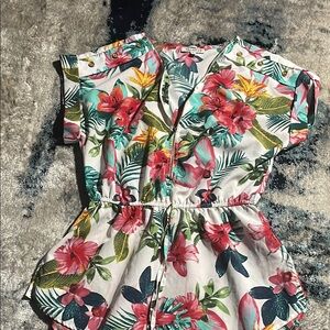 Floral Kids One Piece by Janie and Jack - Multicolor